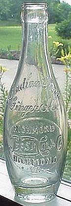 Richmond VA Bowling Pin Pepsi Bottle
