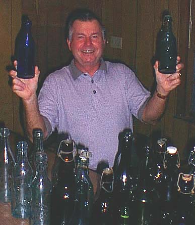 Dave Tingen with two nice beers